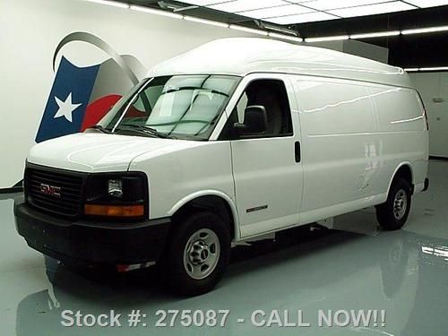 2006 gmc savana 2500 ext cargo van wheelchair lift 45k texas direct auto