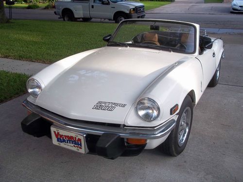 1977 triumph spitfire base convertible 2-door 1.5l*******restored,low reserve***