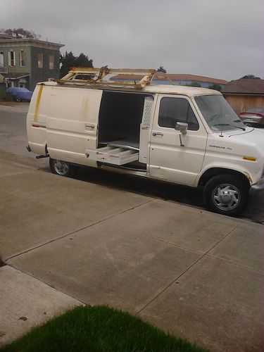 1987 ford e-250 econoline club wagon custom standard passenger van 2-door 4.9l