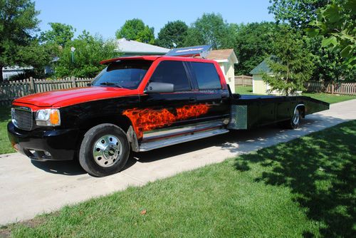 1993 chevy 1 ton diesel crew cab car hauler