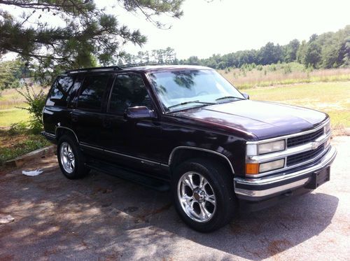 1997 chevrolet tahoe ls sport utility 4-door 5.7l