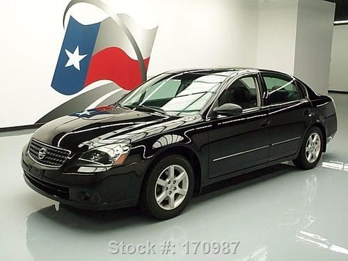 2005 nissan altima 3.5 sl sunroof htd leather 48k miles texas direct auto