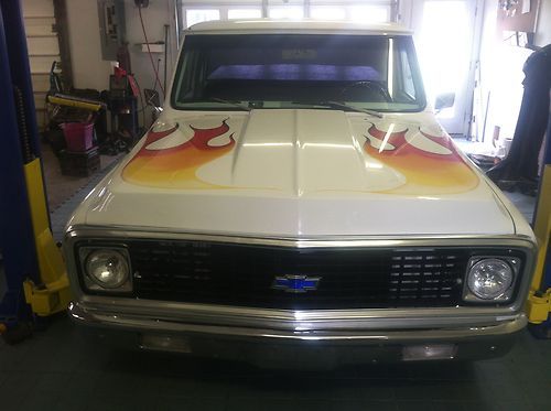 1971 Chevy short bed  pro street truck, image 3