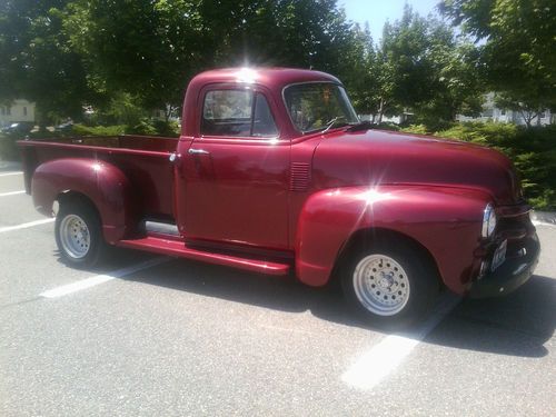 1953 chevy custom classic street rod, v8, automatic transmission, 3100, 1/2 ton