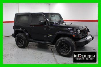 08 wrangler sahara jk 6-spd manual 4x4 4wd hard &amp; soft top sirius mint must-see!