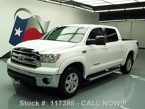 2012 toyota tundra crewmax sr5 leather nav rear cam 17k texas direct auto