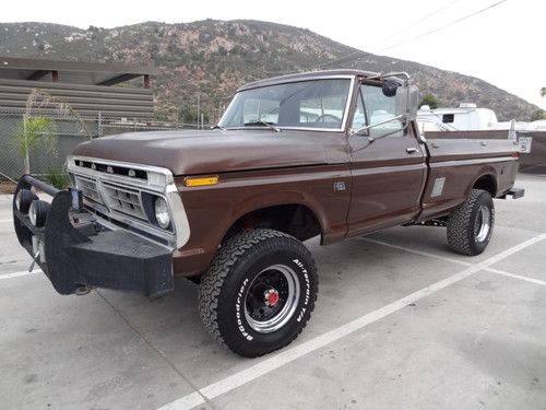 73 ford f250 highboy ranger xlt pickup truck 3/4 ton 4x4 f-250 360 offroad