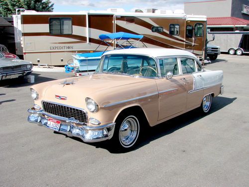 1955 chevy belair 4dr new 400 w/400 horses