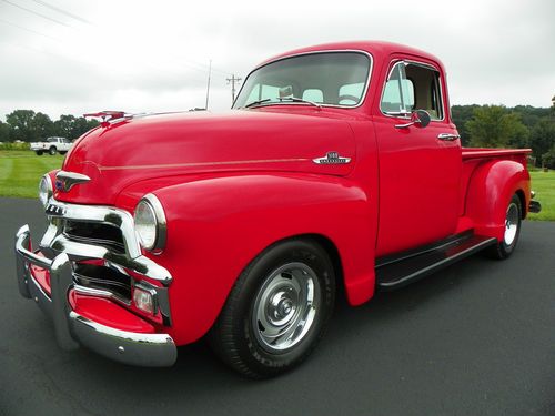 1955 chevrolet 3100 1st series 5 window show winner frame off resto 355hp zz4