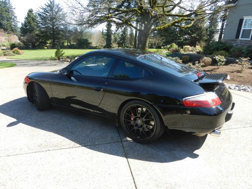 2001 porsche carerra 4--black on black