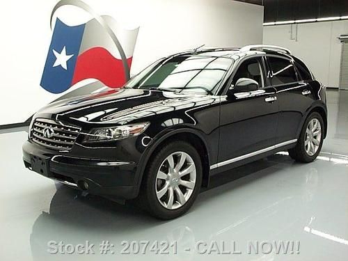 2006 infiniti fx 35 awd sunroof rear cam htd seats 60k texas direct auto