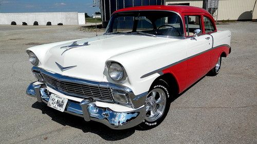 1956 chevrolet 210 nice driving stock appearing car bel air / 210/ 150 series