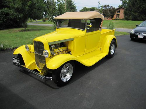 1930-1932 Ford Custom Model A Pickup Roadster Street Rod Pro Built Steel Body, US $39,000.00, image 2