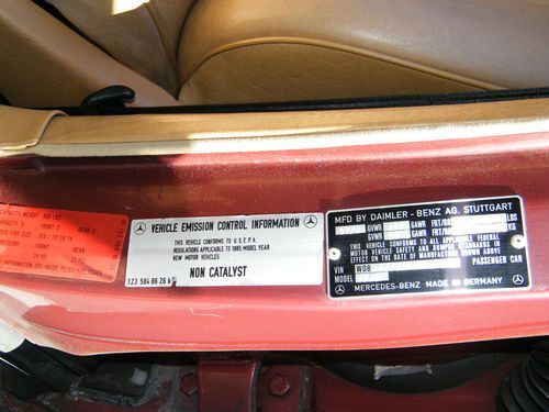 Mercedes 300d diesel 1985 turbodiesel turbo 300 sedan automatic, image 13