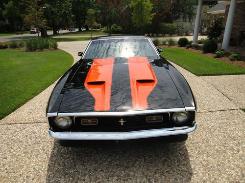 1971 Ford Mustang Mach 1 w/351 Cleveland (NOT A CLONE), image 2