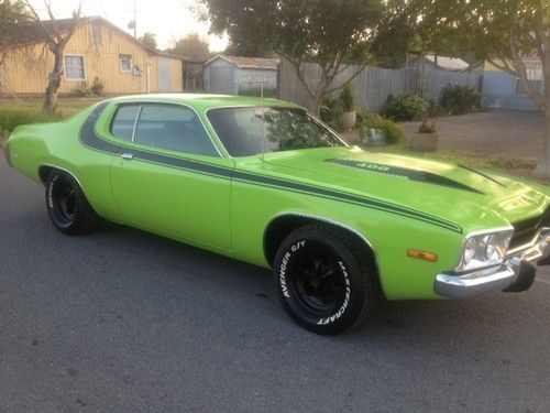 1973 plymouth roadrunner true rm motor 400 auto nice project