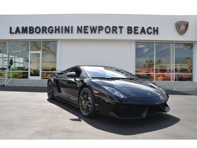 2011 lamborghini gallardo lp570-4 superleggera. black over black. 6,961 miles.