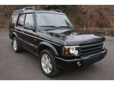 2004 land rover discovery se clean carfax  sunroofs black on black serviced!!!
