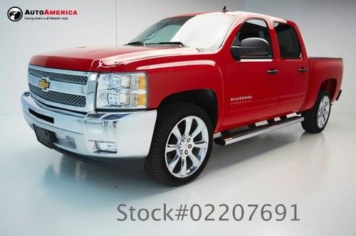 3k low miles lt 20 wheels running boards automatic truck red autoamerica