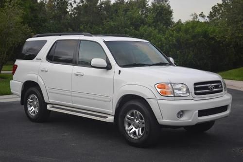 2004 toyota sequoia limited, 2wd, no reserve !!!