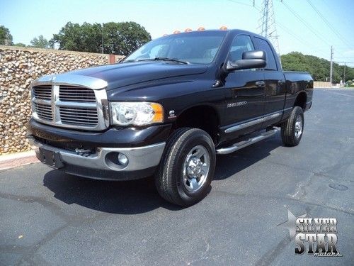 04 ram 3500 srw laramie cummins shortbed quadcab loaded 1owner nice!