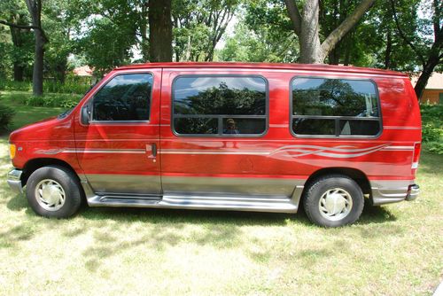 2002 ford e150 rv conversion van - 93k - runs great