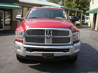 One owner 2010 dodge ram 3500 crew cab 4x4 diesel 6 speed  low low miles !