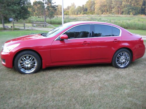 2007 infiniti g35 x sedan 4-door 3.5l super low miles. beautiful condition.