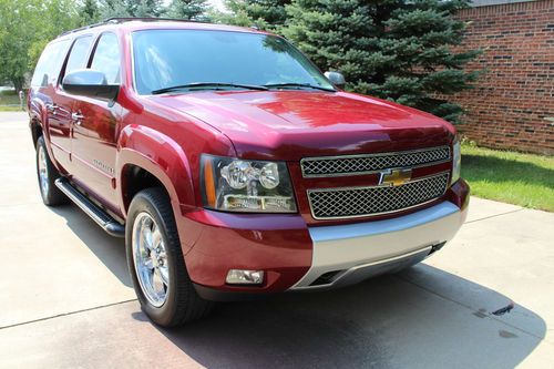 2007 Chevrolet Suburban Z71 Red 4x4 86k miles Warranty DVD Navi Leather Sunroof, US $28,775.00, image 16