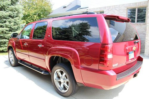 2007 Chevrolet Suburban Z71 Red 4x4 86k miles Warranty DVD Navi Leather Sunroof, US $28,775.00, image 19