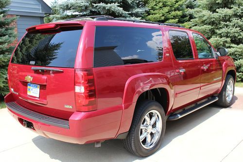2007 Chevrolet Suburban Z71 Red 4x4 86k miles Warranty DVD Navi Leather Sunroof, US $28,775.00, image 21