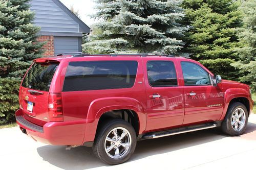 2007 Chevrolet Suburban Z71 Red 4x4 86k miles Warranty DVD Navi Leather Sunroof, US $28,775.00, image 22