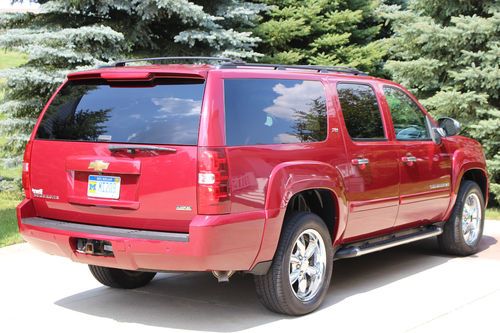 2007 Chevrolet Suburban Z71 Red 4x4 86k miles Warranty DVD Navi Leather Sunroof, US $28,775.00, image 23