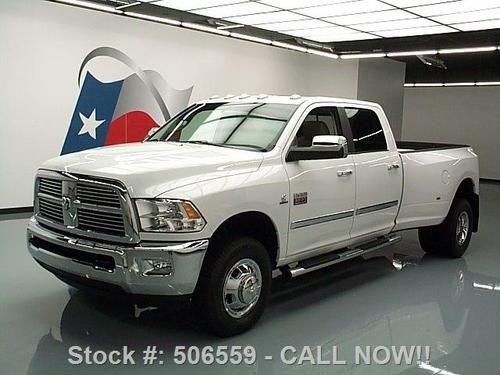 2011 dodge ram 3500 4x4 laramie diesel dually nav 37k texas direct auto