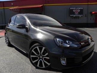 Gti*autobahn*6 speed*nav*heated seats*carfax cert*1 owner*warranty*we finance*fl