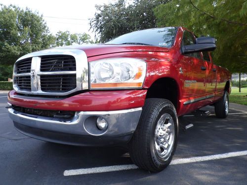 2006 dodge ram 2500 slt 4x4 crew cab pickup 4-door 5.9l 1 local owner no reserve