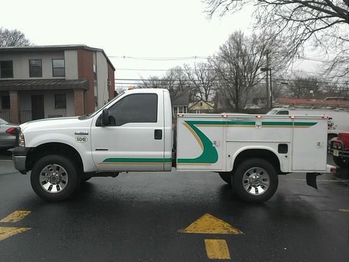 Ford f350 4x4 utlity body work truck 2006