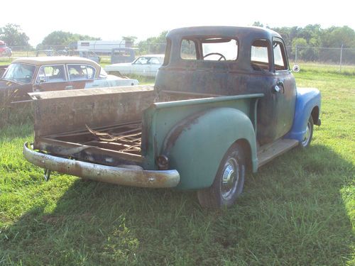 1949 chevrolet 3100 5 window shortbed pickup   49 chevy five window