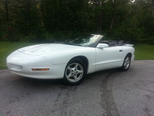 1996 pontiac firebird formula convertible no reserve lt1 350 not trans am