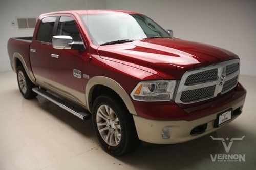 2014 laramie longhorn crew 4x4 navigation sunroof leather heated v8 hemi