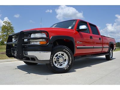 2001 chevrolet silverado 2500hd crew cab ls diesel 4x4 longbed nice!!!