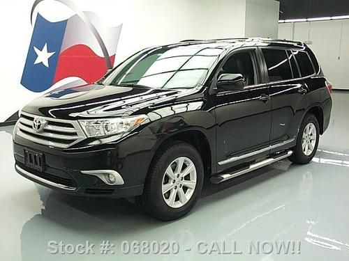 2012 toyota highlander se sunroof rear cam 3rd row 32k texas direct auto