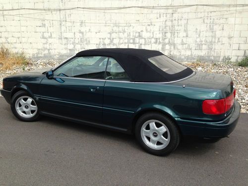 1994 audi cabriolet convertible 61,000 1-owner miles!