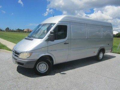 2004 dodge sprinter 2500 shc super high ceiling long base 158" roof diesel 2.7