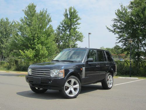 2004 land rover range rover * one owner, clean carfax, 22'' wheels, must see! *