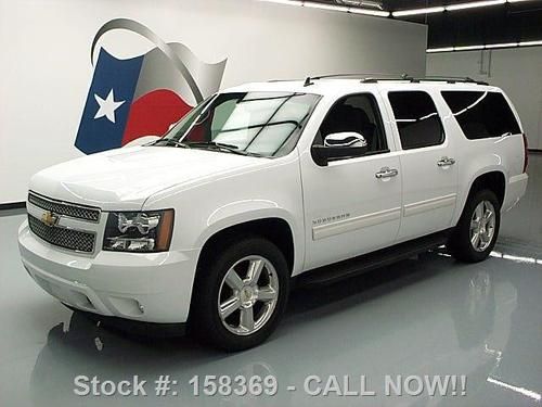 2011 chevy suburban texas ed 8-pass rear cam 20's 38k! texas direct auto