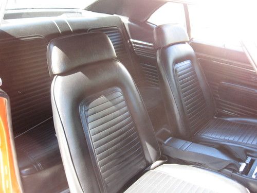 1969 CAMARO RALLY SPORT, 350, TH350, PS, PB, A/C, HUGGER ORANGE-BLACK INTERIOR!!, US $25,000.00, image 19