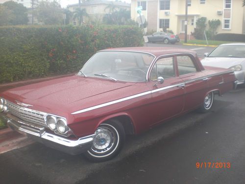 1962 chevrolet bel air base sedan 4-door 3.8l