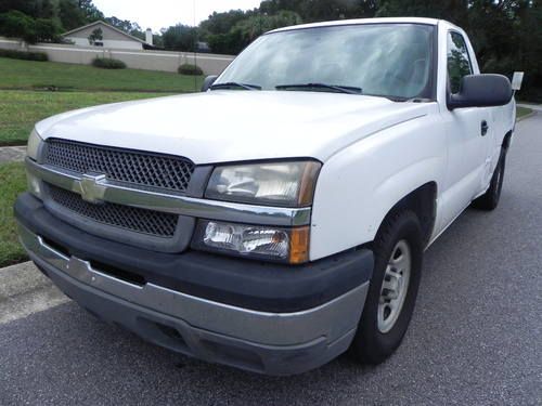 2004 chevrolet silverado 1500 base standard cab pickup 2-door 4.8l w/only 74 kmi