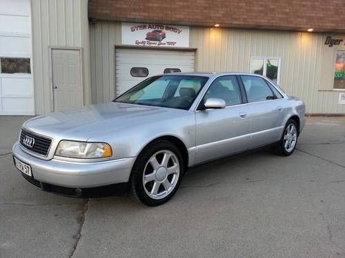 2001 audi a8 quattro l sedan 4-door 4.2l 126k service records